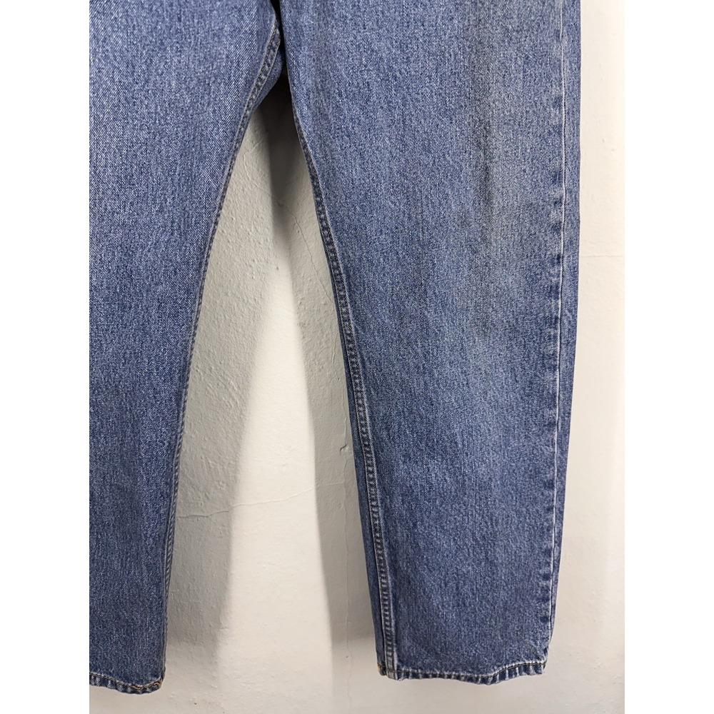 Levi's 505 Jeans Mens 36x29 Blue Denim Cotton Non Stretch Regular Fit Straight - Picture 5 of 12